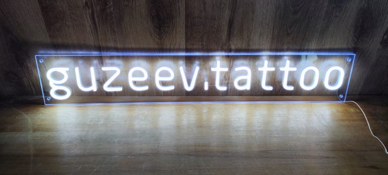 custom neon sign