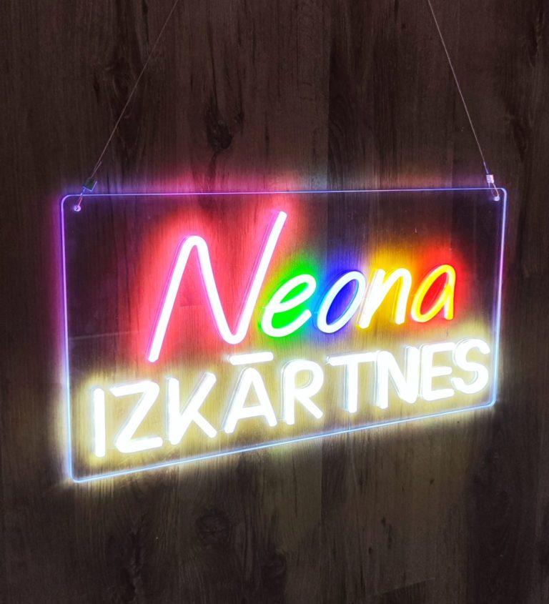 custom neon sign